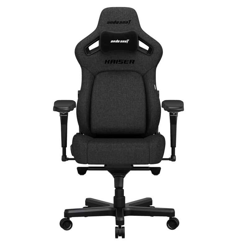Кресло для геймеров Anda Seat Kaiser 4 Size XL Fabric Dark Grey (AD12YDDC-XLL-20-GB-CF)
