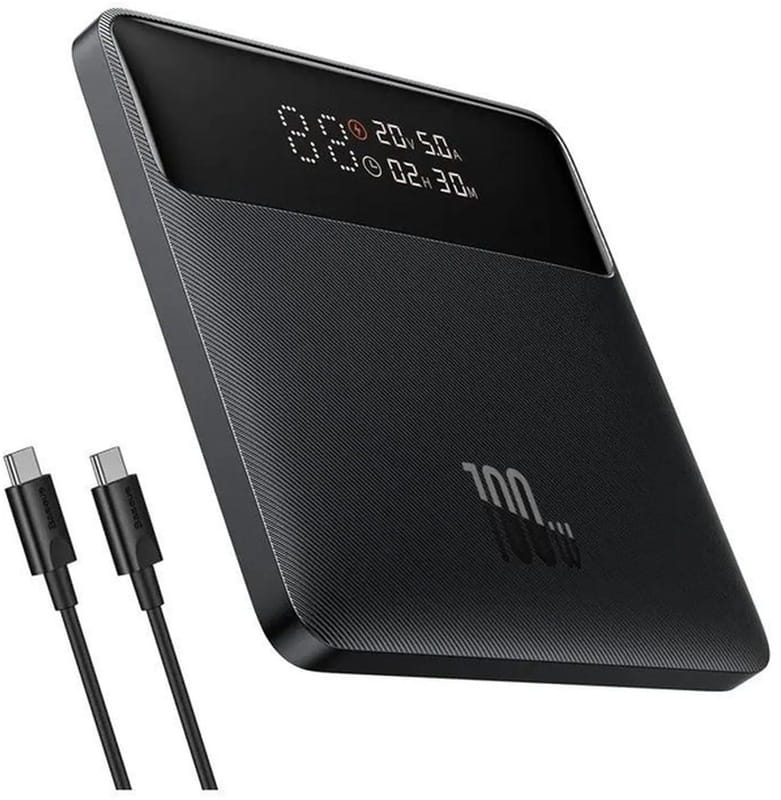 Универсальная мобильная батарея Baseus Blade 100W 20000mAh Black (PPBL000201)