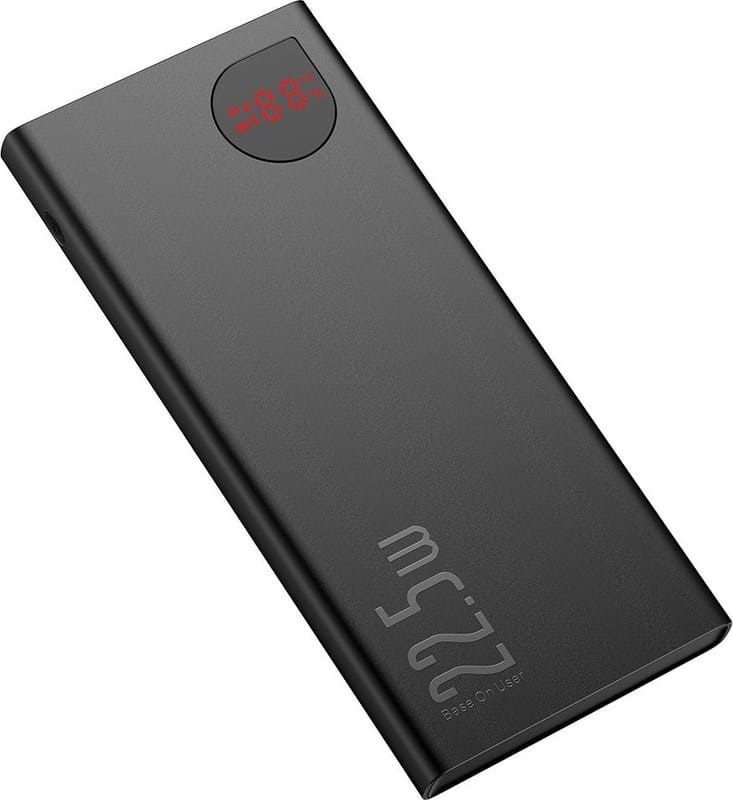 Універсальна мобільна батарея Baseus Adaman 10000mAh 22.5W Black (PPAD070001)