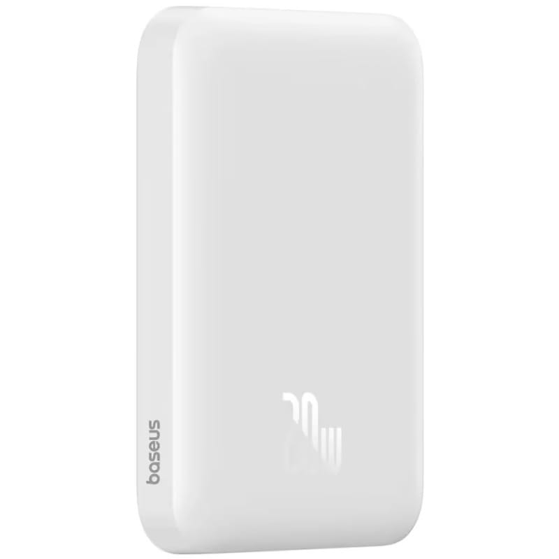 Універсальна мобільна батарея Baseus Magnetic Mini 6000mAh 20W White (P10059002223-00)