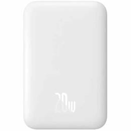 Універсальна мобільна батарея Baseus Magnetic Mini 6000mAh 20W White (P10059002223-00)