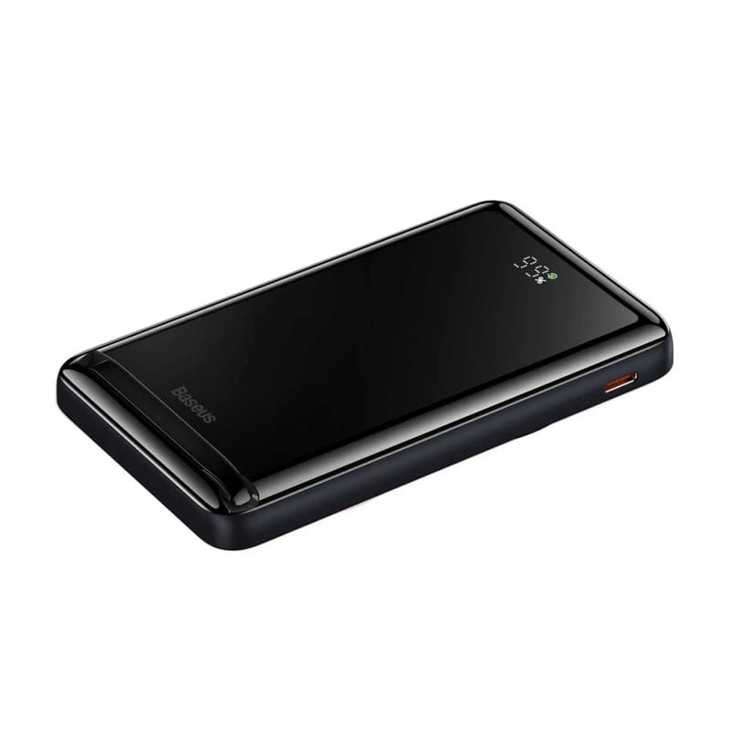 Универсальная мобильная батарея Baseus Magnetic Bracket 10000mAh 20W Black (PPCX000003)