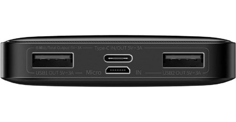 Універсальна мобільна батарея Baseus Bipow 10000mAh 15W Black (PPBD050001)