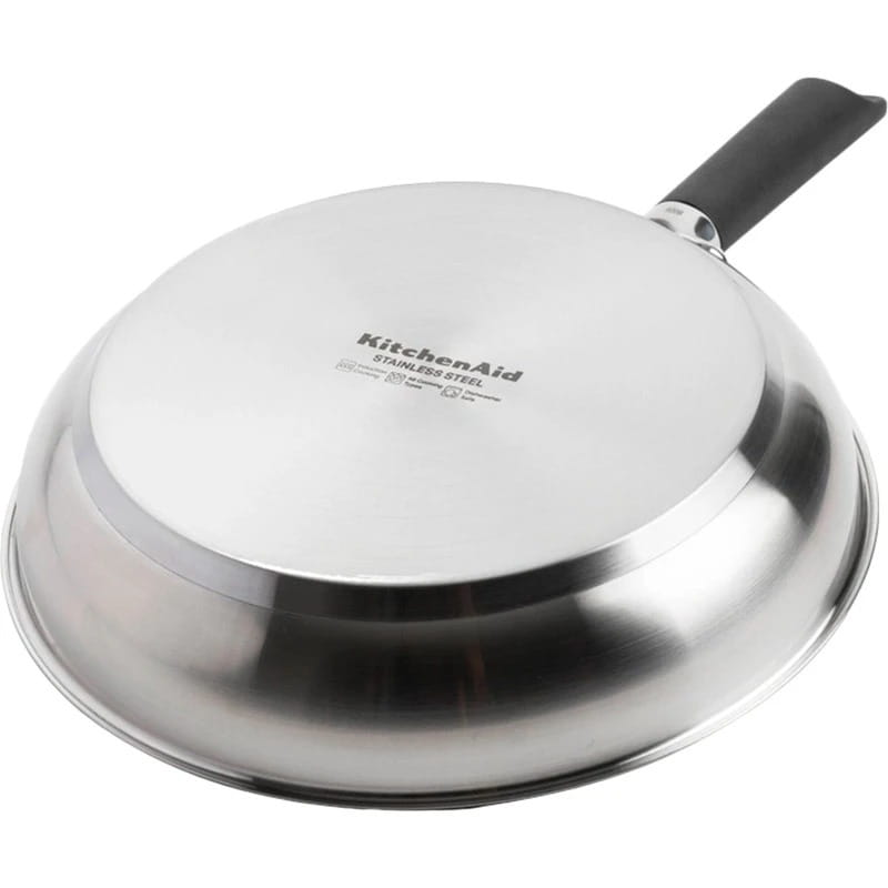 Набір сковорідок KitchenAid Classic Stainless Steel 3 предмети (CC005708-001)