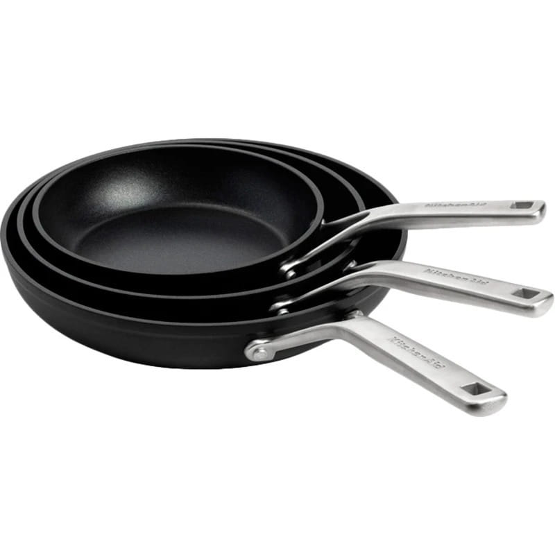 Набор сковородок KitchenAid Forged Hardened Aluminium 3 предмета (CC005699-001)