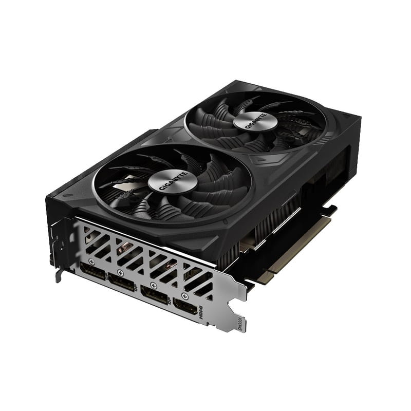 Відеокарта GF RTX 4070 12GB GDDR6X WindForce 2X OC Gigabyte (GV-N4070WF2OC-12GD)