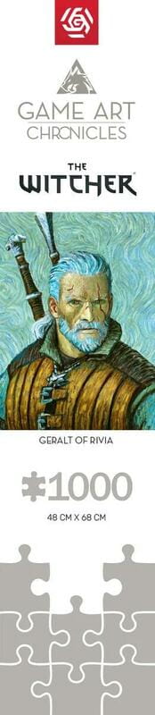 Пазл GoodLoot The Witcher Geralt of Rivia & Vincent van Gogh (5908305247548)