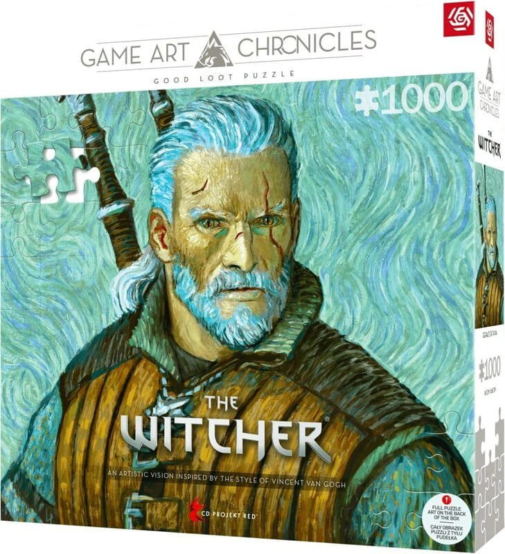 Пазл GoodLoot The Witcher Geralt of Rivia & Vincent van Gogh (5908305247548)