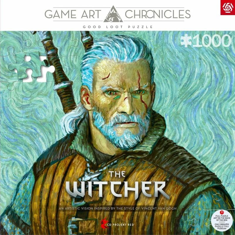 Пазл GoodLoot The Witcher Geralt of Rivia & Vincent van Gogh (5908305247548)