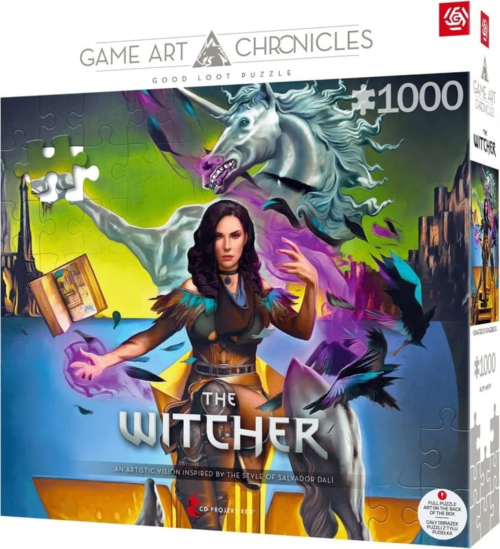 Пазл GoodLoot The Witcher Yennefer & Salvador Dali (5908305247555)