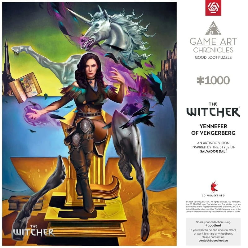 Пазл GoodLoot The Witcher Yennefer & Salvador Dali (5908305247555)