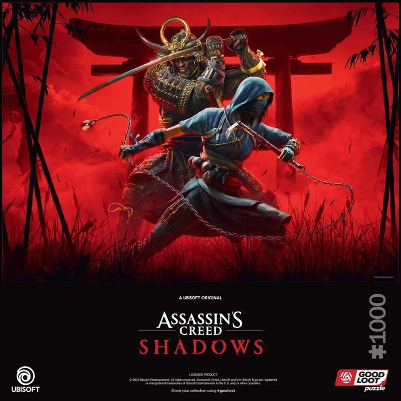 Пазл GoodLoot Assassin’s Creed Shadows Naoe & Yasuke (5908305247913)