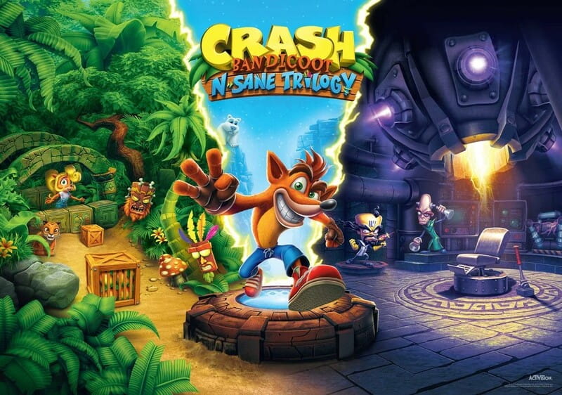 Пазл GoodLoot Crash Bandicoot N Sane Trilogy (5908305247920)