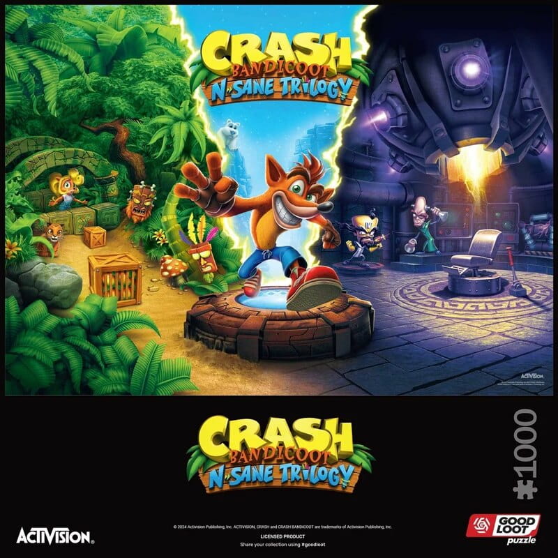 Пазл GoodLoot Crash Bandicoot N Sane Trilogy (5908305247920)