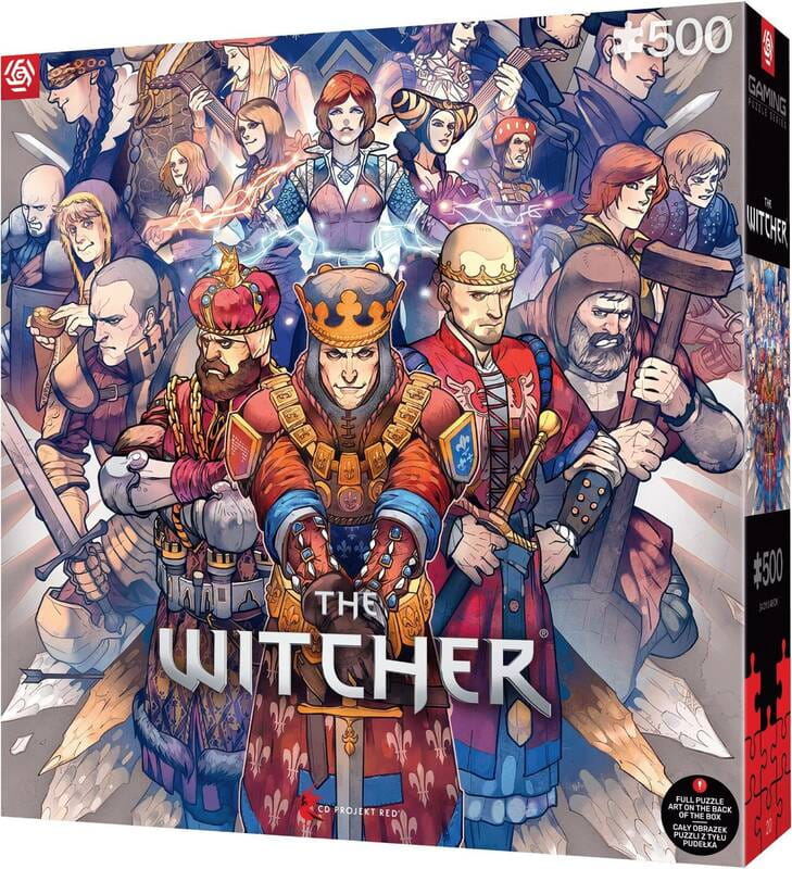 Пазл GoodLoot Gaming: The Witcher Northern Realms (5908305246756)