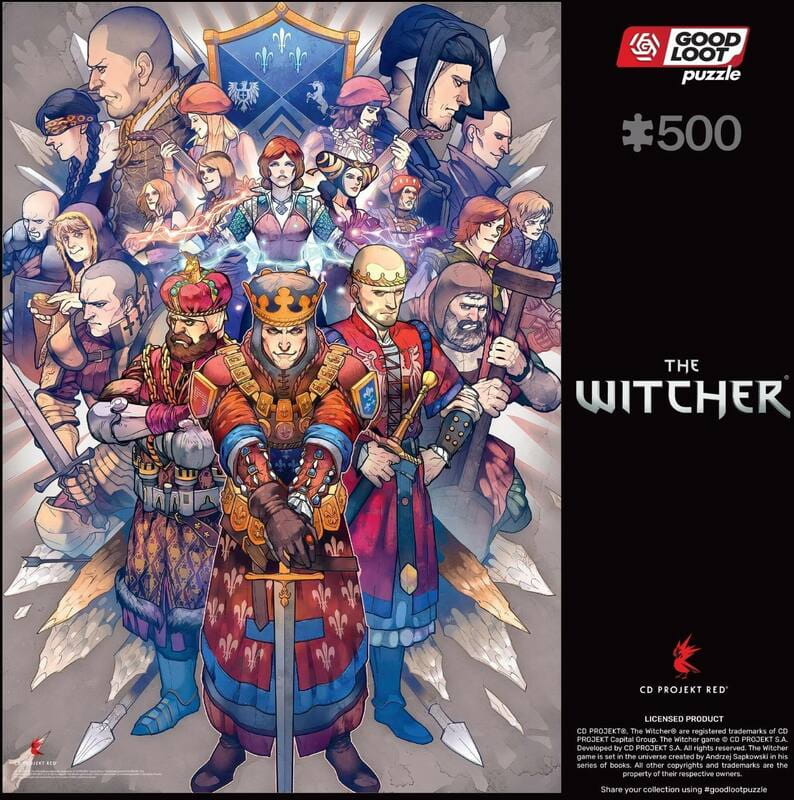 Пазл GoodLoot Gaming: The Witcher Northern Realms (5908305246756)