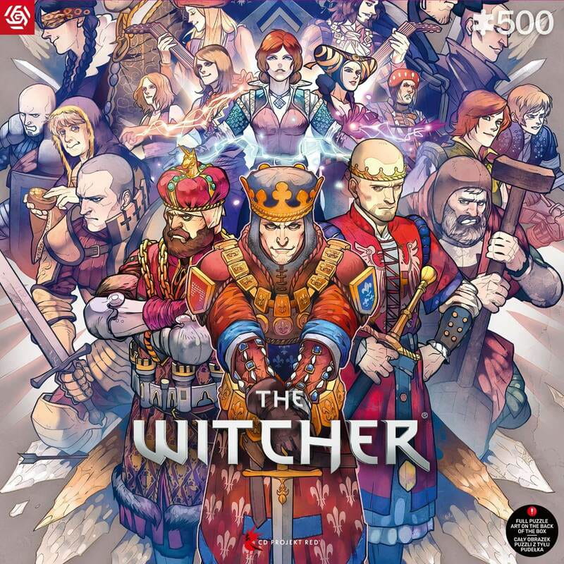 Пазл GoodLoot Gaming: The Witcher Northern Realms (5908305246756)