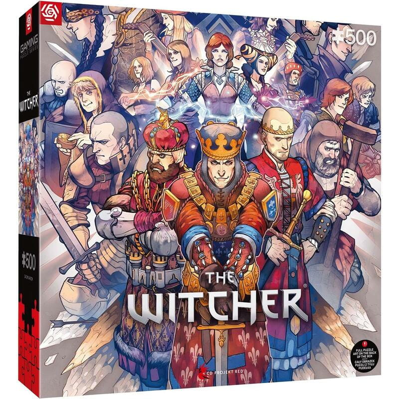 Пазл GoodLoot Gaming: The Witcher Northern Realms (5908305246756)