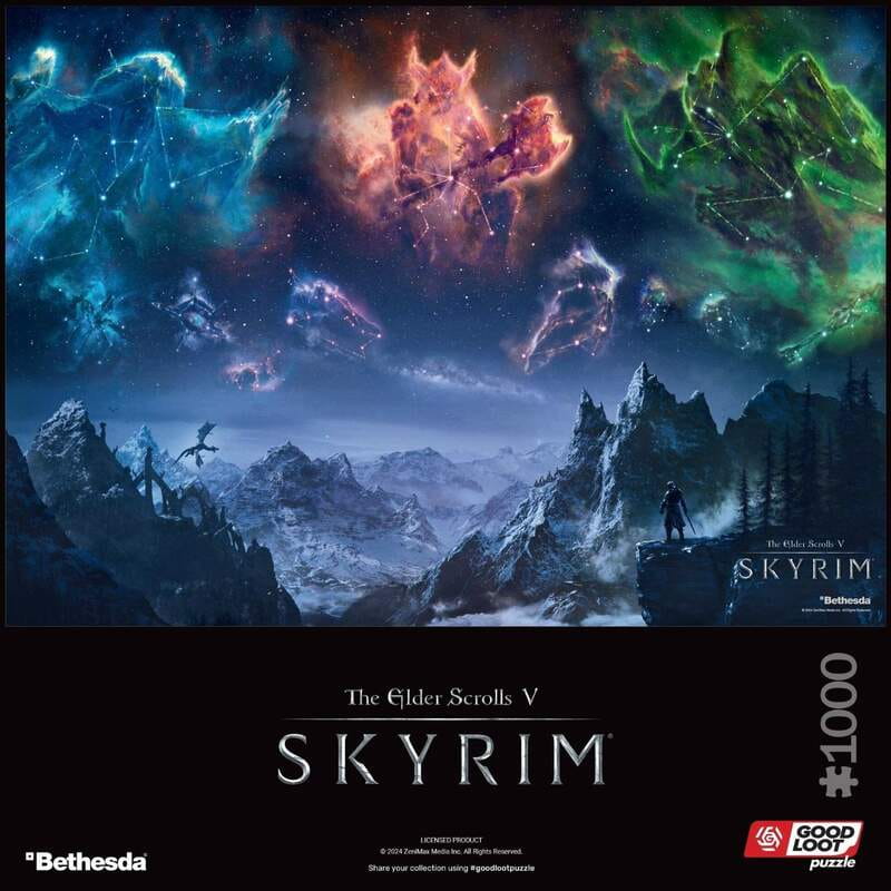 Пазл GoodLoot Gaming: The Elder Scrolls V – Skyrim (5908305246763)