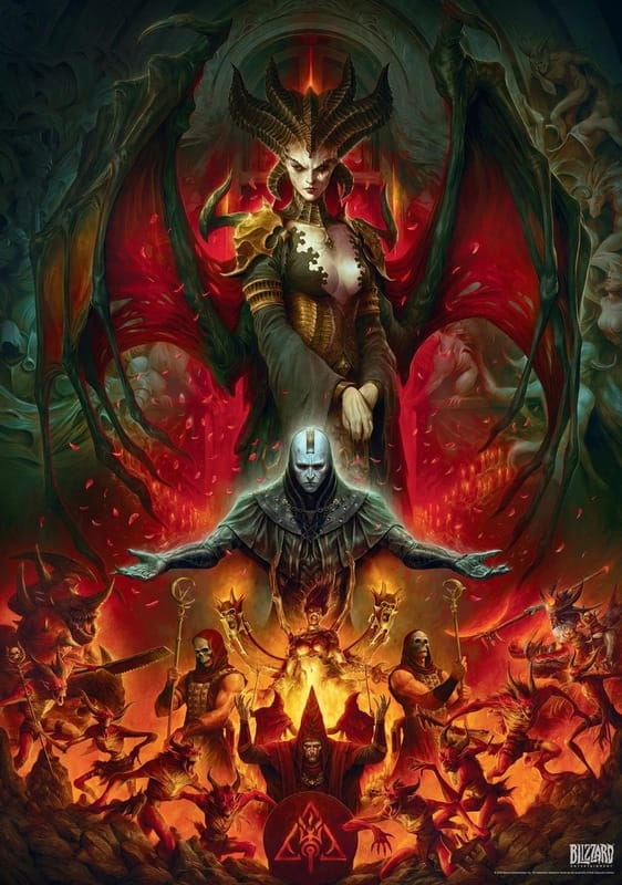 Пазл GoodLoot Diablo IV Lilith Composition (5908305246800)