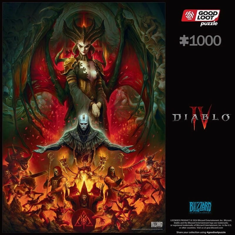 Пазл GoodLoot Diablo IV Lilith Composition (5908305246800)