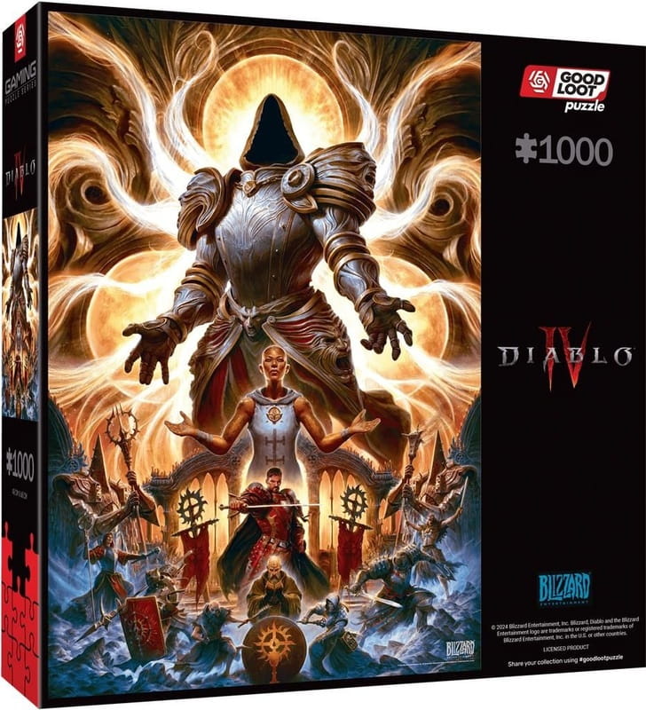 Пазл GoodLoot Diablo IV Inarius Puzzles The Father (5908305247326)