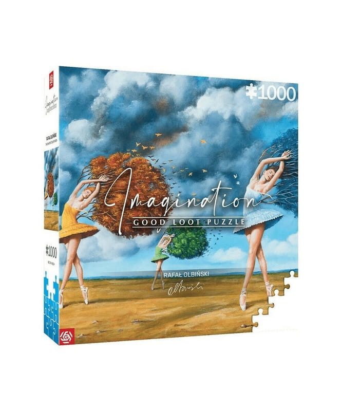 Пазл GoodLoot Imagination: Rafal Olbinski The Shape of Color Green (5908305243717)