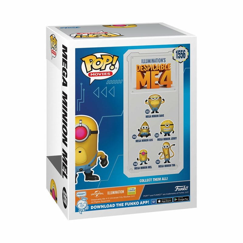 Колекційна фігурка Funko POP Movies: Despicable Me 4 - Mega Minion Mel (5908305248347)