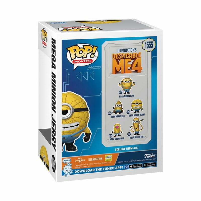 Колекційна фігурка Funko POP Movies: Despicable Me 4 - Mega Minion Jerry (5908305248378)