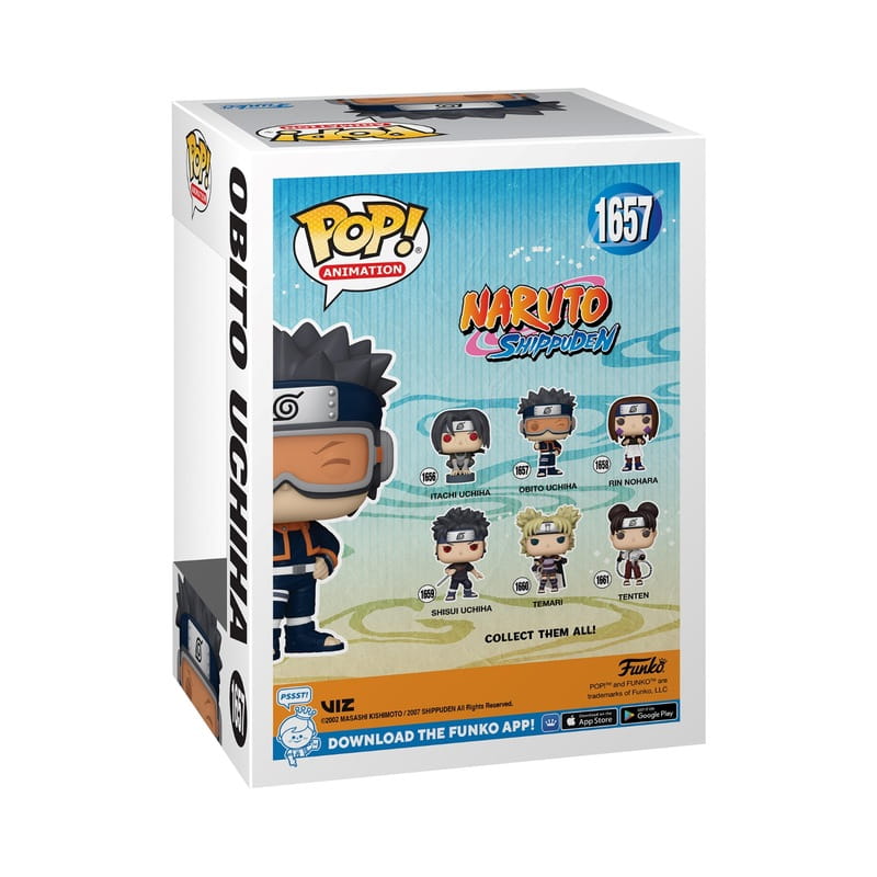 Коллекционная фигурка Funko POP Animation: Naruto - Obito Uchiha (5908305248408)