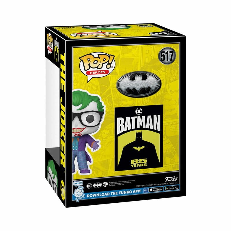 Коллекционная фигурка Funko POP Movies: BM 85th - The Joker w/Teeth (5908305249337)