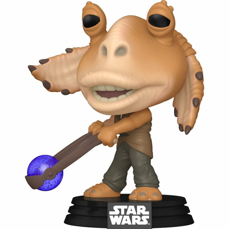 Колекційна фігурка Funko POP Star Wars: PM 25th - Jar Jar Binks w/Booma Balls (5908305248026)