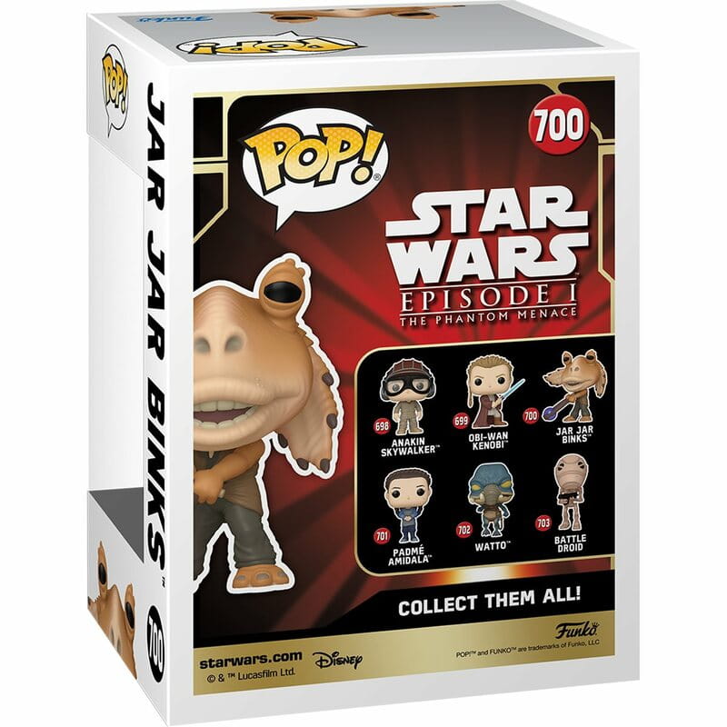 Коллекционная фигурка Funko POP Star Wars: PM 25th - Jar Jar Binks w/Booma Balls (5908305248026)