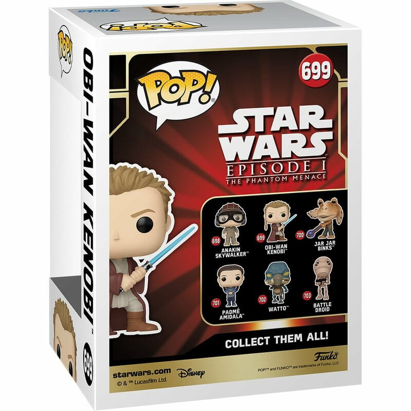 Коллекционная фигурка Funko POP Star Wars: PM 25th - Obi-Wan Young (5908305248033)