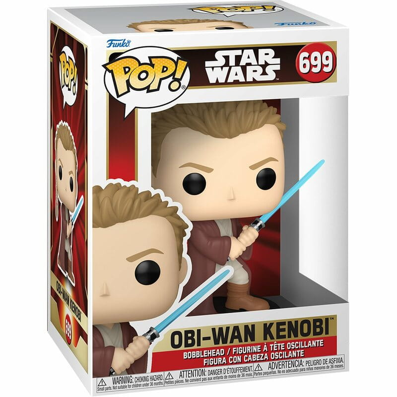 Коллекционная фигурка Funko POP Star Wars: PM 25th - Obi-Wan Young (5908305248033)