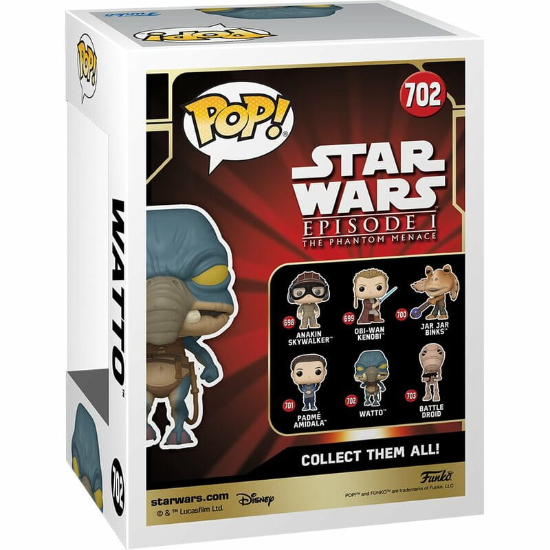 Коллекционная фигурка Funko POP Star Wars: PM 25th - Watto (5908305248057)