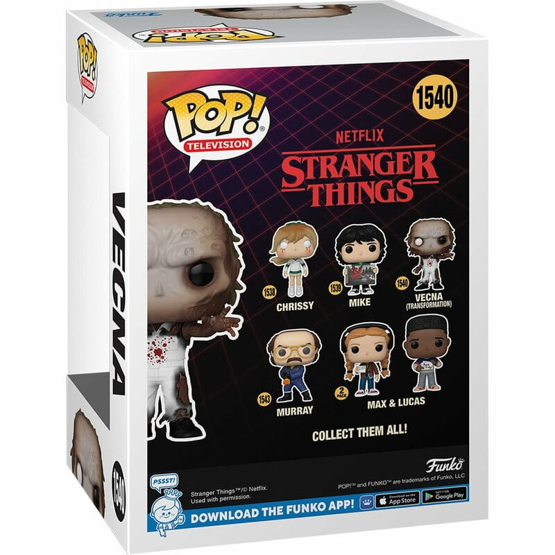 Колекційна фігурка Funko POP TV: Stranger Things S4 - Vecna (Transformation) (5908305249467)