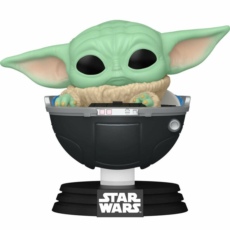 Коллекционная фигурка Funko POP Star Wars: Mandalorian S9 - Grogu w/prama (5908305247586)