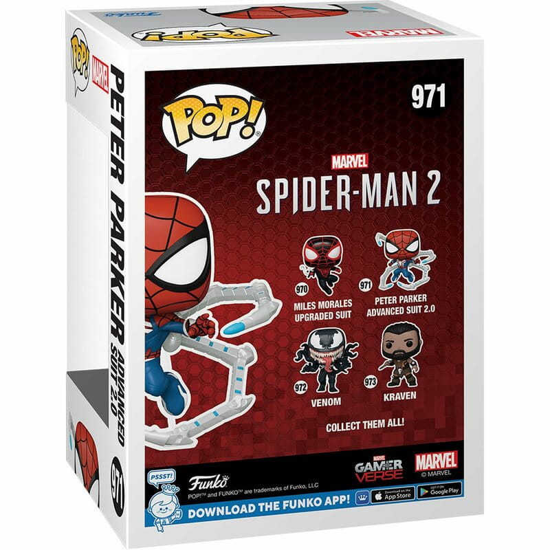 Коллекционная фигурка Funko POP Games: Spider-Man 2 - Peter Parker Suit (5908305247715)