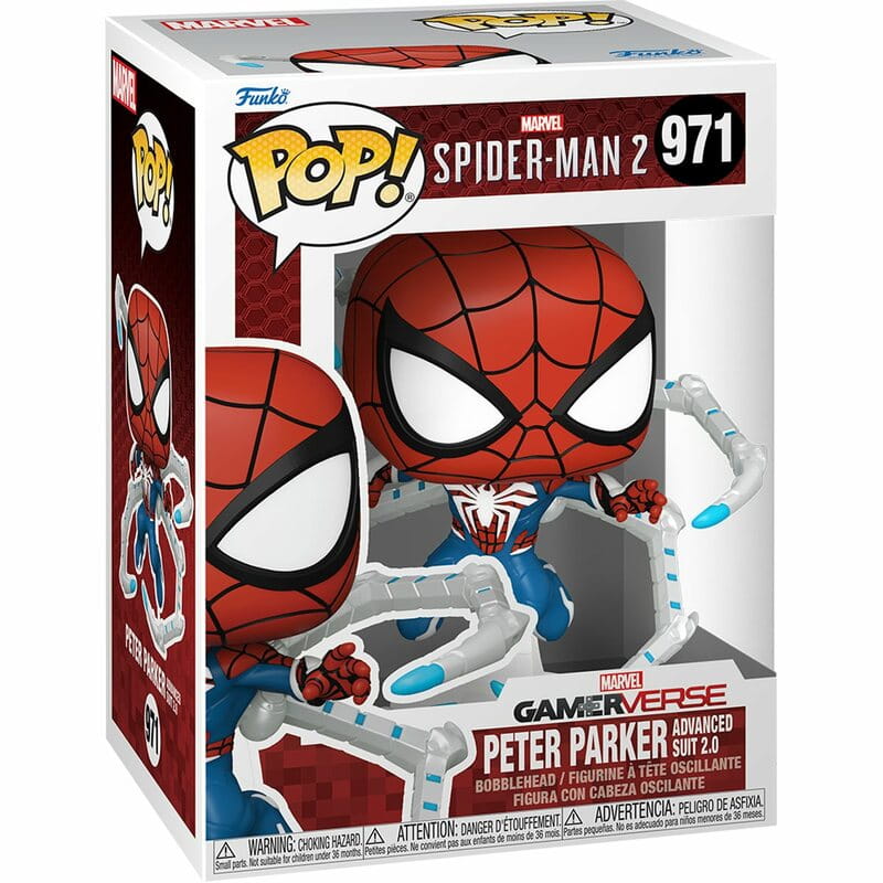 Коллекционная фигурка Funko POP Games: Spider-Man 2 - Peter Parker Suit (5908305247715)