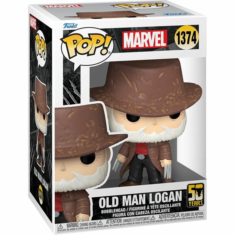 Колекційна фігурка Funko POP Marvel: Wolverine 50th - Ultimate Old Man Logan (5908305247739)