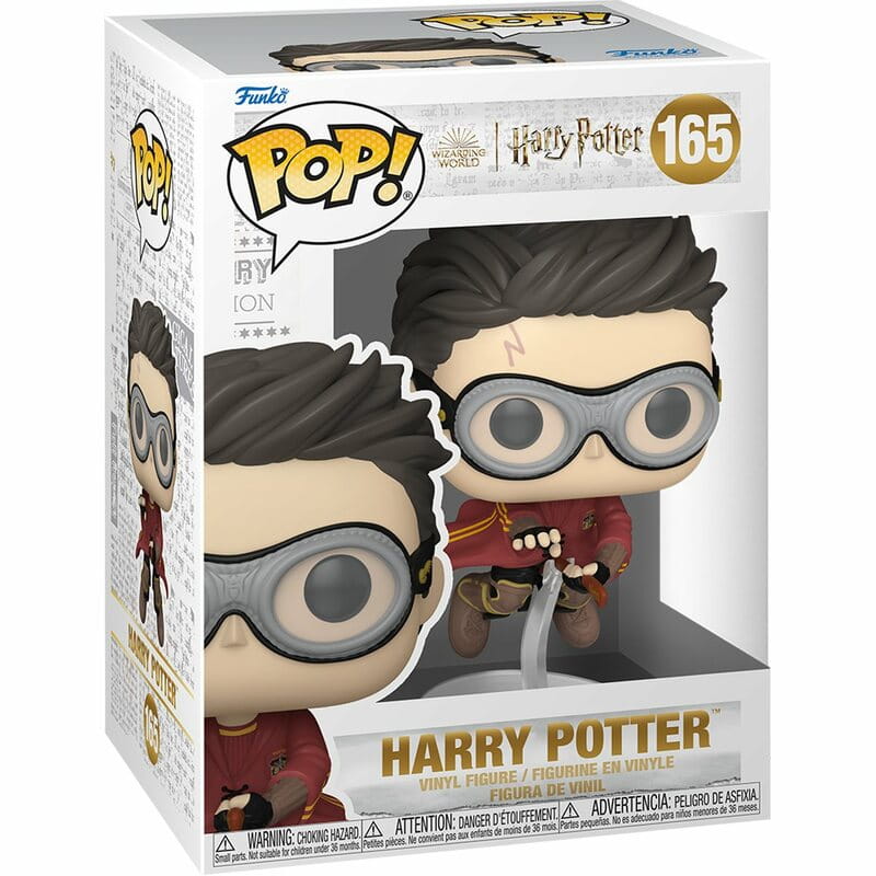 Коллекционная фигурка Funko POP Movies: HP POA - Harry w/Broom (Quidditch) (5908305247784)