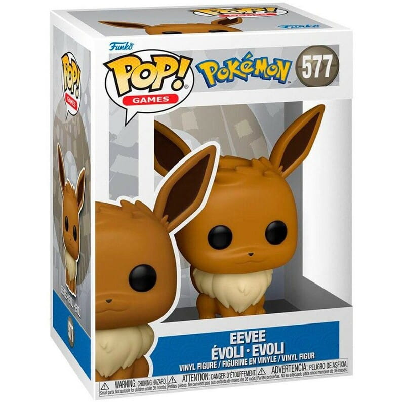 Колекційна фігурка Funko POP Games: Pokemon - Eevee (5908305241515)