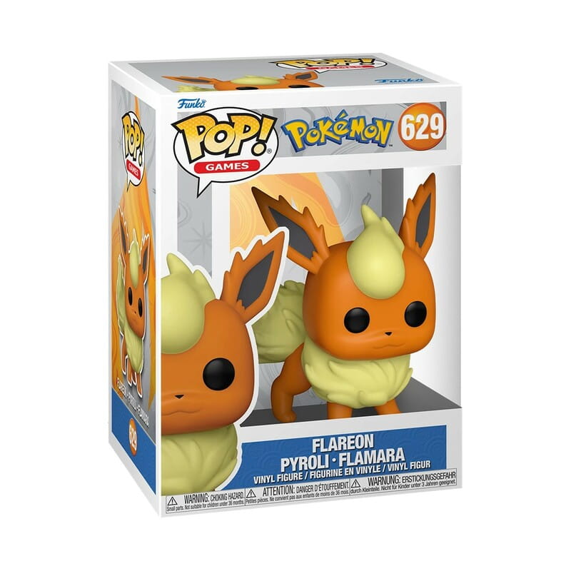 Колекційна фігурка Funko POP Games: Pokemon - Flareon (5908305241522)