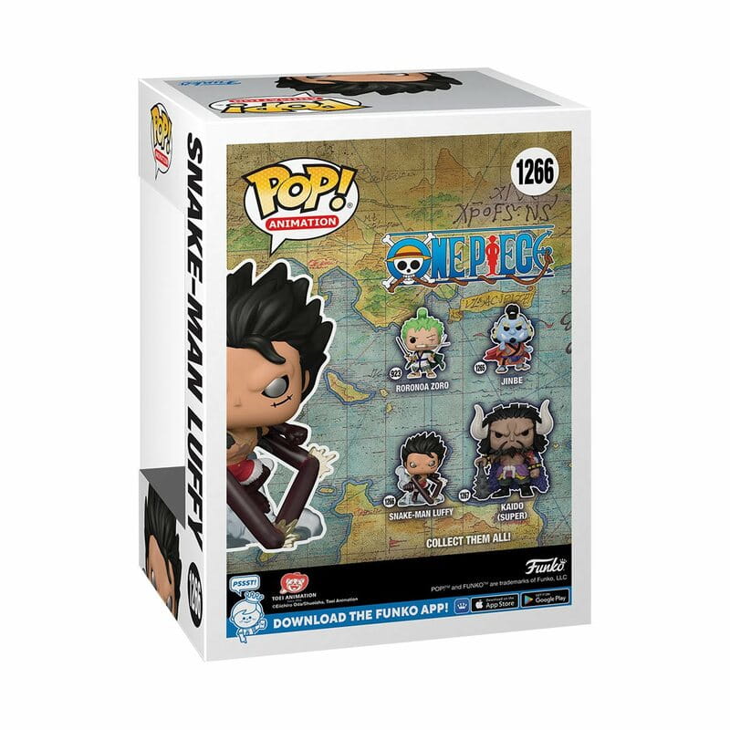 Колекційна фігурка Funko POP Animation: One Piece - Snake-Man Luffy (5908305243526)