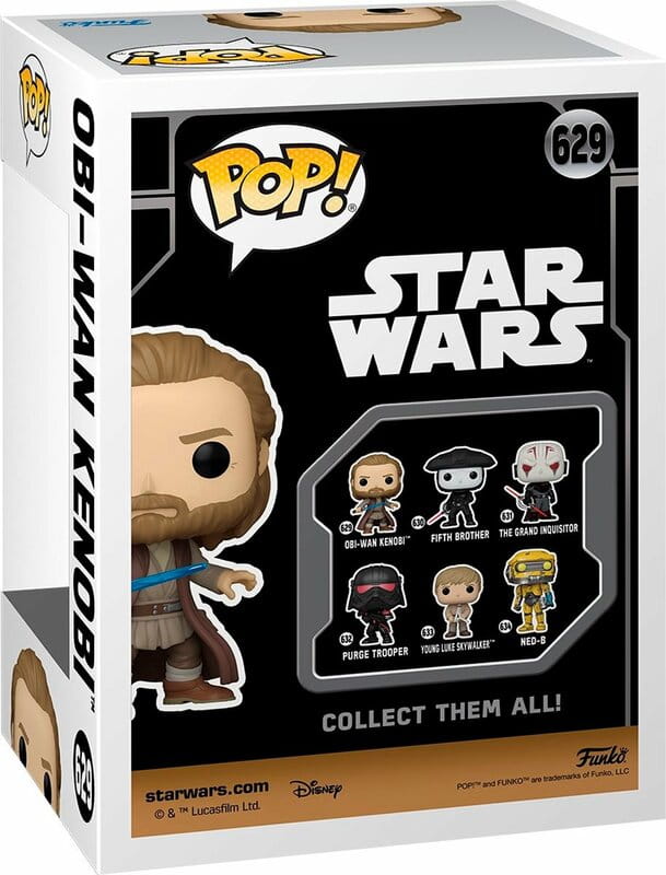 Коллекционная фигурка Funko POP Vinyl: Obi-Wan Kenobi S2 - Obi-Wan (battle pose) (5908305244097)
