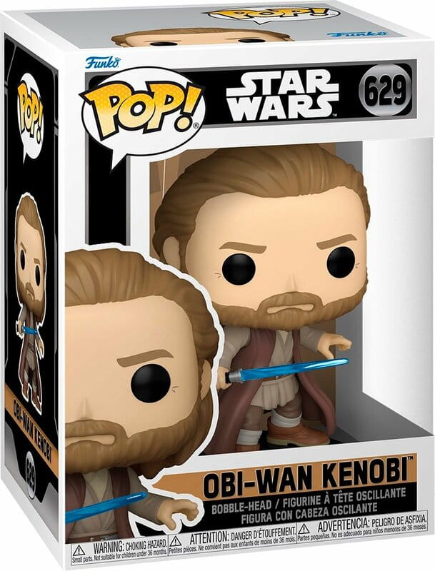 Коллекционная фигурка Funko POP Vinyl: Obi-Wan Kenobi S2 - Obi-Wan (battle pose) (5908305244097)
