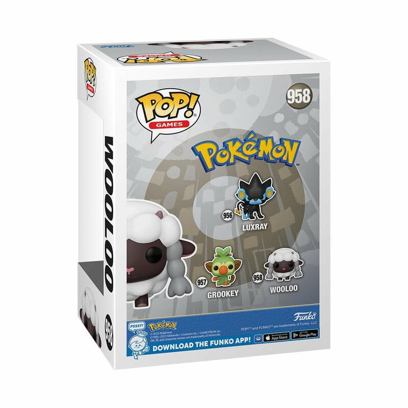 Колекційна фігурка Funko POP Games: Pokemon - Wooloo (5908305247142)