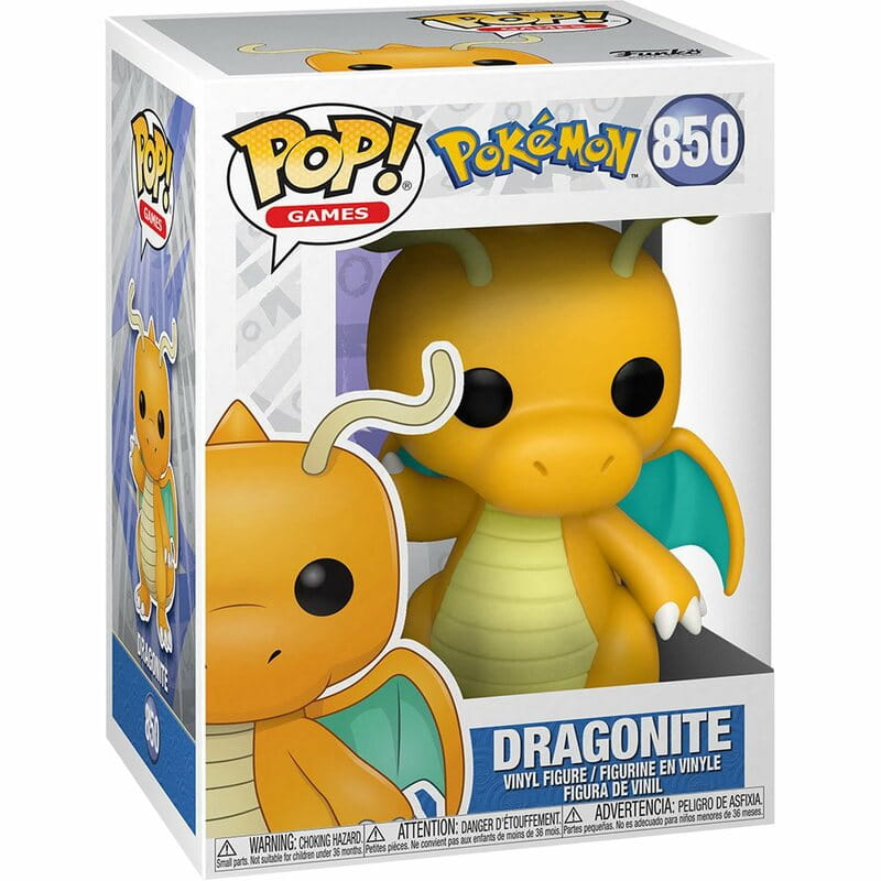 Колекційна фігурка Funko POP Games: Pokemon - Dragonite (5908305247166)