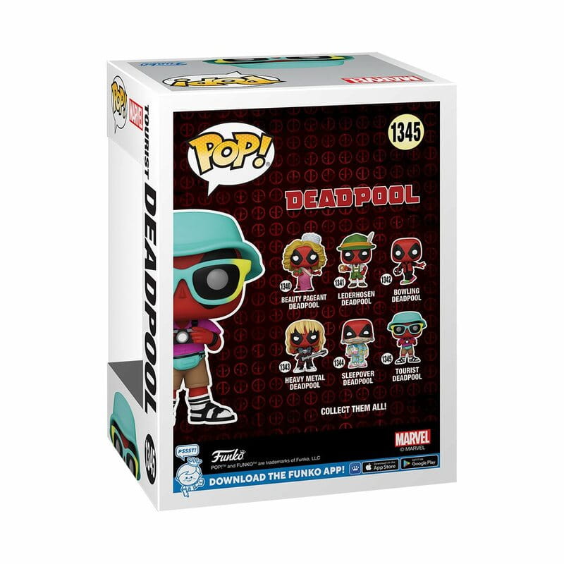 Коллекционная фигурка Funko POP Marvel: Deadpool - Tourist (5908305247210)